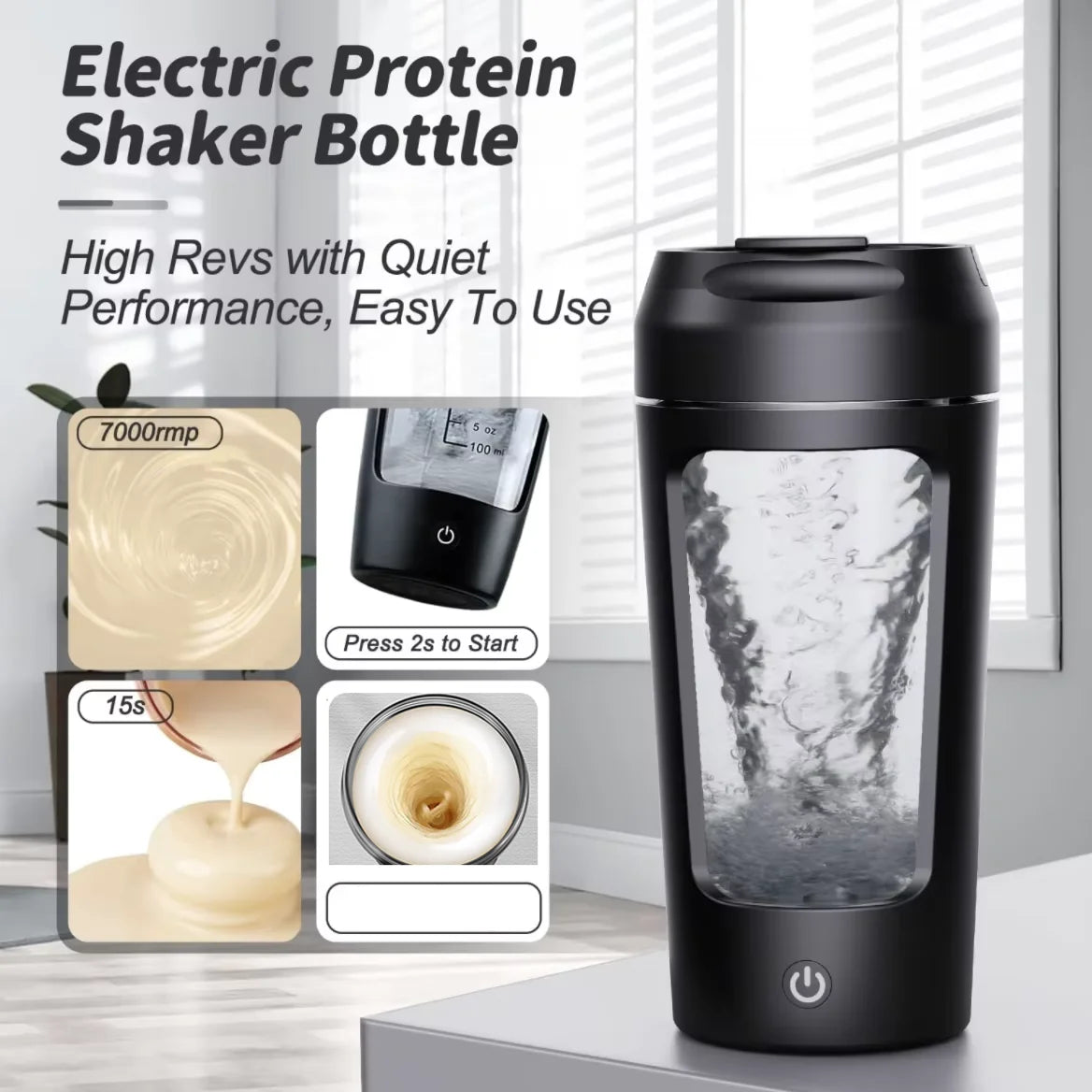 Effortless Blend Portable Protein Shaker
