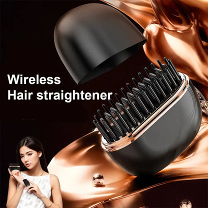 SleekStyle Wireless Hair Straightening Comb